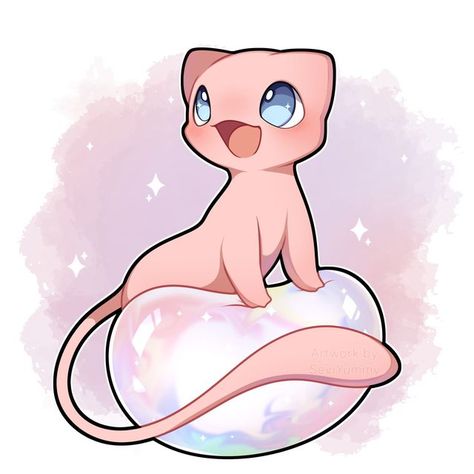 Eevee Cute, Mew And Mewtwo, Pokemon Mew, Ghost Pokemon, Fanart Illustration, Pokemon Alola, Pokemon Stickers, Cute Pokemon Pictures, 1080p Anime Wallpaper