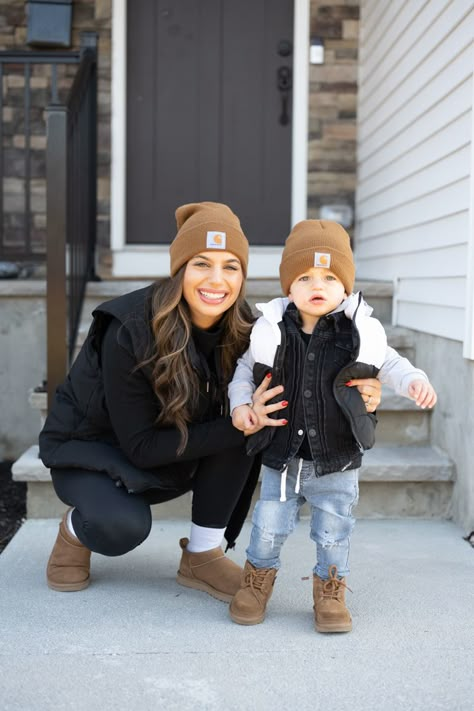 12 Month Old Winter Outfits, Toddler Boy Autumn Outfits, Winter Outfits Toddler Boy, Toddler Uggs Outfit, Kids Uggs Outfits, Winter Baby Boy Outfits, Toddler Boy Ugg Boots Outfit, Toddler Boy Fall Fashion, Boy Uggs Outfit