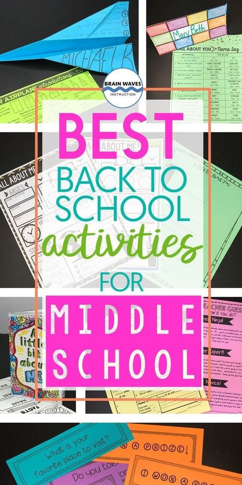 Back To School Games, Middle School Activities, First Day Activities, First Day Of School Activities, Middle School English, Middle School Classroom, Middle School Teachers, Teaching Middle School, Beginning Of The School Year