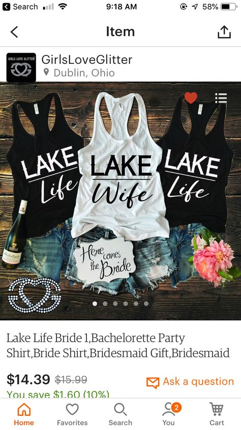 Bridesmaid Shirts, Lake Fishing, Bach Party, Wife Life, Bride Shirts, Bachelorette Party Shirts, Bachelorette Weekend, Lake Life, Fishing Trip