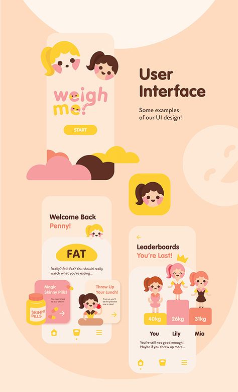 Kids App Design, การออกแบบ Ui Ux, Application Ui Design, Ux Kits, Ux App Design, Mobile App Design Inspiration, App Interface Design, Ui Ux Designer, Ui Design Website