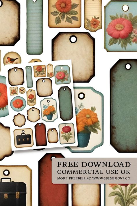 Free Download: Digital Printable Collage Sheet – HG Designs Free Collage Printables, Collage Sheets Free Printables Ephemera, Collage Kits Printable, Free Printable Word Collage Sheet, Ephemera Free Printables, Vintage Sticker Printables Collage Sheet, Digital Collage Sheets Free Ephemera, Mixed Media Texture, Free Collage