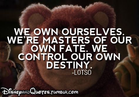 Toy Story Quotes From Disney Movies, Quotes From Disney, Lotso Toy Story, Toy Story Quotes, Lotso Bear, Disney Blog, Disney Movie Quotes, Story Quotes, Quotes Disney