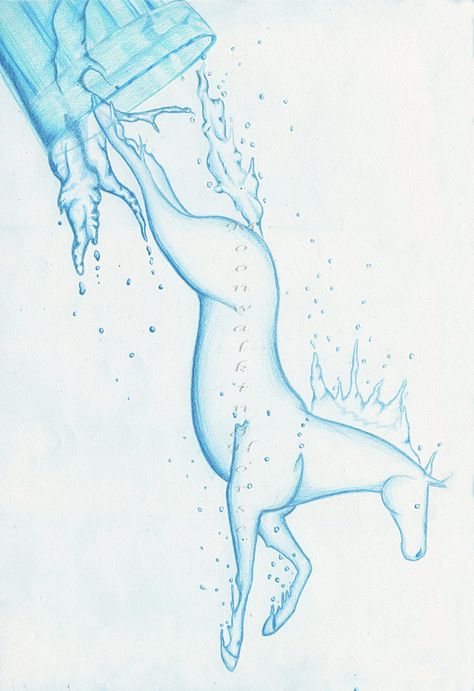 This water horse drawing is brilliant. Water Horse, Water Horse Drawing, Horse Diving, Horse Running Drawing, Horse Drinking Water Drawing, Horse Running Sketch, Horse Drinking Water Painting, Unicorn Drawing, Water Drawing