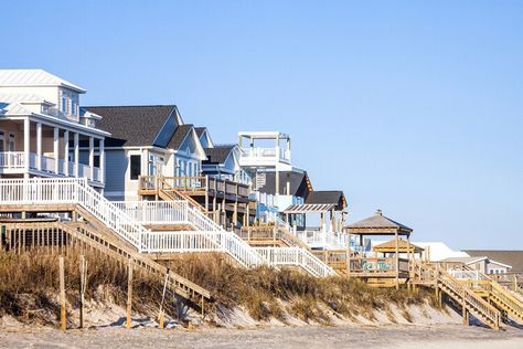 Best places to buy a beach house in the U.S. ranked House On The Beach, Great Vacation Spots, Georgia Coast, Vacation Rental Management, North Carolina Beaches, Topsail Island, Topsail Beach, Hotel Del Coronado, Beach Towns