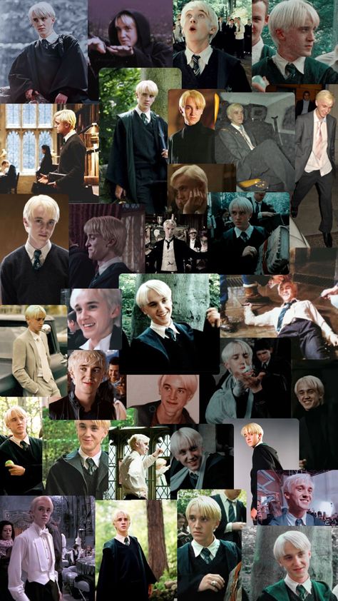 #draco #hogwarts #harrypotter #dracomalfoy #collage #aesthetic #wallpaper Are You Ok, Draco Malfoy, Harry Potter, Collage, Tumblr, Books