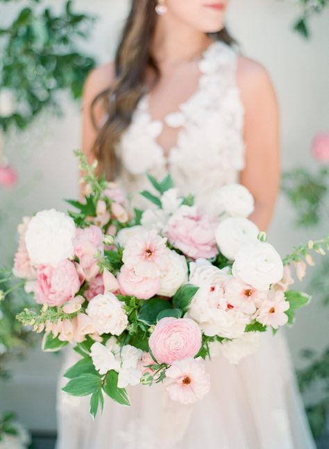 Been scrolling through Pinterest and Instagram grabbing up all that Bridal Bouquet Inspiration for your own wedding? Well, have we got a treat for you! We have rounded up some of our favorite bouquets to share with you. From the vibrant to the soft hues, and the round or whimsical there are so many options when it comes to picking your wedding flowers. Spring Wedding Bouquets Peonies, Ranunculus Wedding Bouquet, Dream Wedding Bouquet, Pink Bridal Bouquet, Lilac Wedding Bouquet, Bridal Bouquet Spring, Tulip Wedding, Spring Wedding Bouquets, Peony Bouquet Wedding