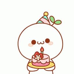 Budding Pop Happy Birthday GIF - BuddingPop HappyBirthday BirthdayCake - Discover & Share GIFs Anime Happy Birthday, Happy Birthday Drawings, Cute Happy Birthday, Cute Cartoon Images, Cute Cat Gif, Cute Cartoon Drawings, Cute Love Pictures, Dessin Adorable, Birthday Gif