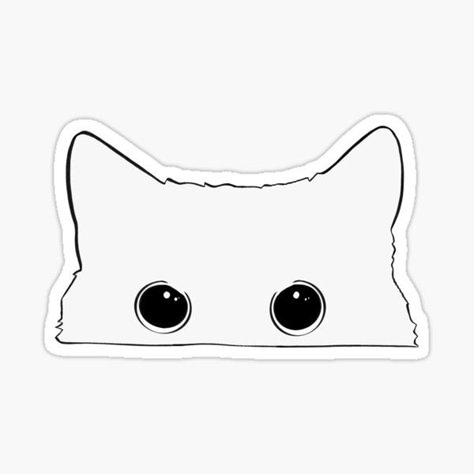 cute white cat sticker pet owner kitten redbubble design White Cat Sticker, Sticker Freebies, Cute White Cat, Magnet Ideas, Sticker Design Inspiration, Ipad Aesthetic, Pet Stickers, Hand Sticker, Black And White Stickers