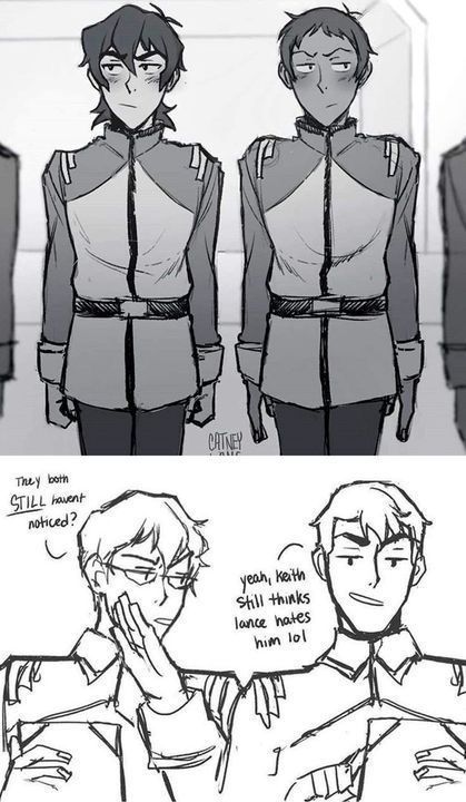 Klance Cute, Keith Lance, Klance Fanart, Klance Comics, Voltron Funny, Keith Kogane, Voltron Comics, Meme Comics, Form Voltron