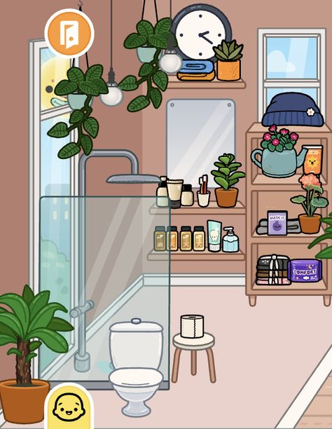 Free Bathroom Ideas Toca Boca, Toca Boca Room Ideas No Packs, Toca Boca House Ideas Free Bathroom, Free Toca House Design, Free Toca Boca House Ideas Bathroom, Toca Boca House Inspo Free, Toca Boca Room Ideas For Beginners, Toca Boca Beginner House Ideas, Cute Toca Boca Bathroom Ideas