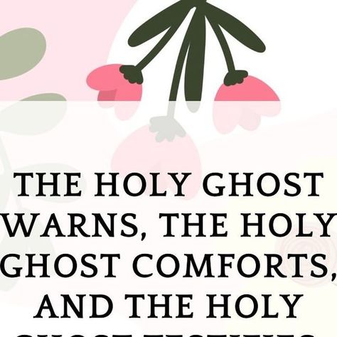 InspirationsFamily&Calling on Instagram: "I am so grateful that when we are baptized into the Church of Jesus Christ of Latter Day Saints, we are given a member of the godhead to be our companion. The Holy Ghost is such a blessing in my life. Studying about the Holy Ghost has only deepened my admiration and gratitude for him. I am grateful for the witnesses I have received from the Holy Ghost. The witness of my Savior, Jesus Christ and our Heavenly Father ♥️   Here’s a great talk the can tell you more about the Holy Ghost: https://www.churchofjesuschrist.org/study/general-conference/2017/04/how-does-the-holy-ghost-help-you?lang=eng" Holy Ghost Talk, Baptism Talk, Ghost Party, The Witness, My Savior, I Am So Grateful, Ghost Photos, Church Of Jesus Christ, General Conference