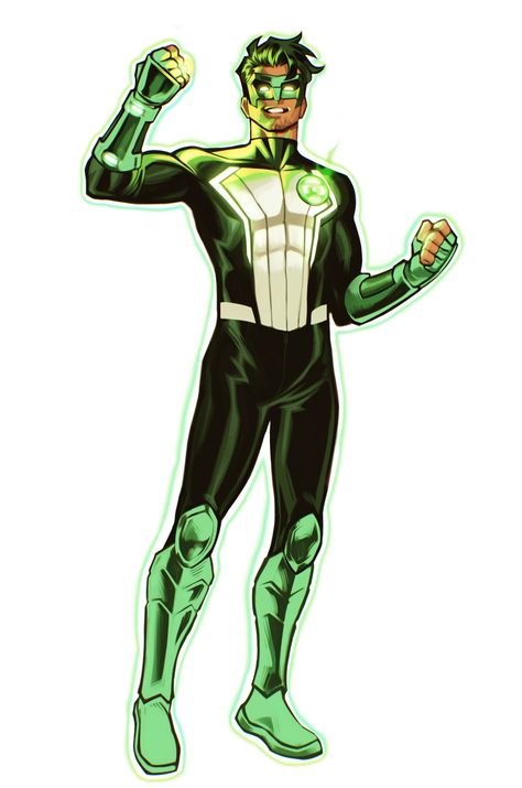 Green Lantern Kyle Rayner Fanart, Green Lantern Suit Design, Green Lantern Oc, Green Lantern Redesign, Kyle Rayner Green Lantern, Green Lantern Kyle Rayner, Green Superhero, Kyle Rayner, Green Lanterns