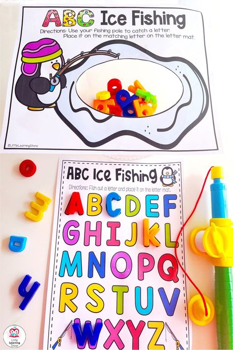 Looking to add some fun winter activities to your Transitional Kindergarten curriculum? This packet is perfect for the month of January and includes 18 interactive centers that work on Letter Recognition, Number Recognition, Counting, Colors, Patterns, Fine Motor Skills, and more! Perfect for your preschool, pre-k, and transitional kindergarten classroom. Preschool Winter Fine Motor, Transitional Kindergarten Classroom, Winter Activities For Preschool, January Preschool Themes, Winter Animals Preschool, Arctic Animals Preschool, Language Activities Preschool, Centers For Preschool, Nanny Activities