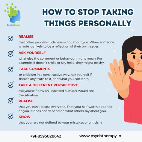 How to stop taking things personally How To Take Things Less Personally, How To Stop Being Nice, How To Stop Being Controlling, How To Stop Taking Things Personally, How To Stop Gossiping Tips, How To Not Take Things Personally, How To Stop Being Annoying, How To Stop Oversharing, How To Be Less Annoying