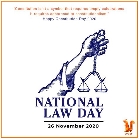 Happy National Law Day National Law Day, Constitution Day, 26 November, Legal Services, National Day, Creative Ads, Memes, Quick Saves