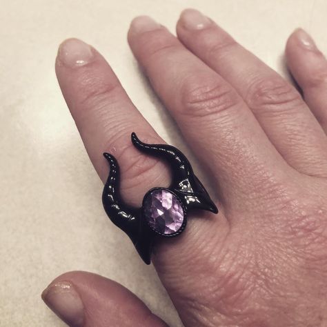 Maleficent ring! Maleficent Ring, Enchanted Jewelry, Maleficent, Fairytale Wedding, Mulan, Enchanted, Heart Ring, Minnie Mouse, Ring