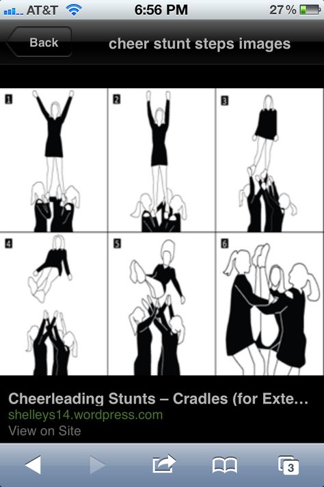 Helpful stunt steps for beginner cheerleaders Cheer Painting, Cheer Motions, Cheerleading Moves, Cheerleading Chants, Cheerleading Senior Pictures, Cheer Pyramids, Cheer Stretches, Cheerleading Tips, Cheer Jumps