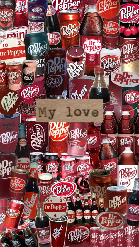 My one and only true love, Dr Pepper🥤 #drpepper #soda #love Doctor Pepper, Best Fast Food, My One And Only, Junk Food Snacks, Food Babe, Food Wallpaper, Dr Pepper, Chick Fil A, Food Obsession