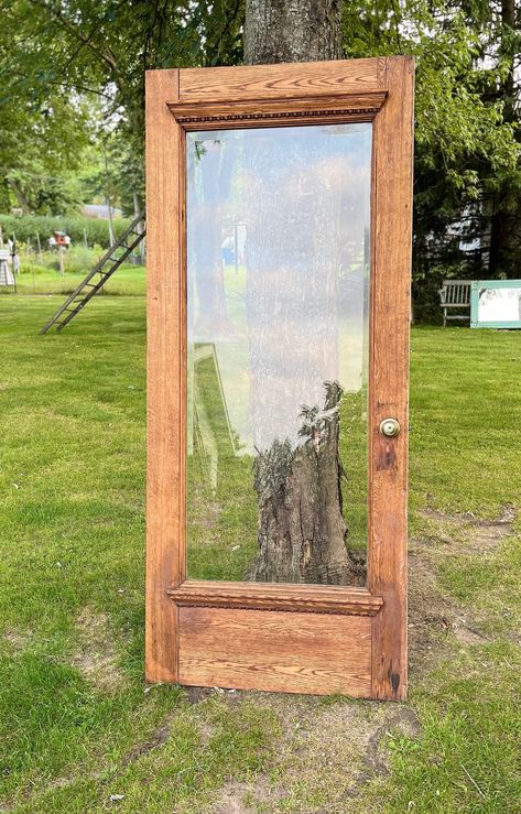 Provincial Decor, French Provincial Decor, Farmhouse Front Door, Old Farm Houses, Glass Front Door, Entry Door, Back Doors, Screen Door, Beveled Glass