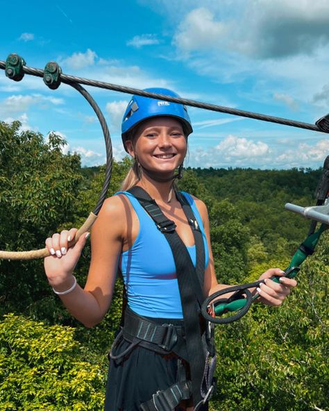 summer 2023. zip lining. summer fun ideas. zip lining outfits. zip lining pictures. summer. fun pic ideas. family adventure. vacay. family vacay. Zipline Outfit, Zip Lining Outfit, Ziplining Outfit, Summer Fun Ideas, Breathing Mask, Zip Lining, Family Vacay, Summer Scrapbook, Mask Girl