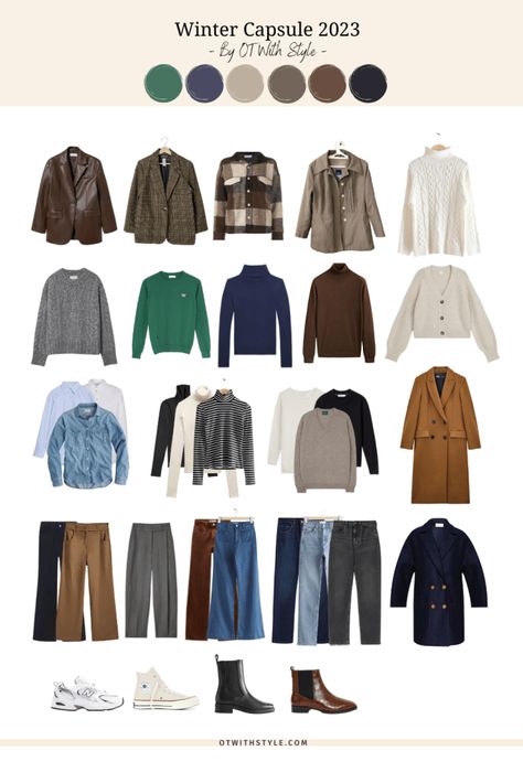 Winter 2023 Capsule Wardrobe - OT With Style