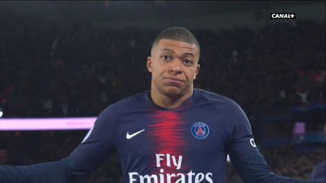 Kylian Mbappe debuts new celebration and fans can't tell if he is cocky or angry after netting for PSG vs Marseille Mbappe Celebration, Ronaldo Celebration, Football Celebrations, Adrien Rabiot, Goal Celebration, World Cup Winners, Marcus Rashford, Football Is Life, Kylian Mbappe