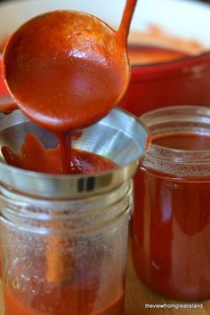 Red Chile Sauce | #Sauce #Mexican Homemade Chile, Tamale Recipes, Chile Colorado, Red Chile Sauce, The View From Great Island, Chili Sauce Recipe, Red Chili Sauce, Mexican Sauce, Chile Recipes