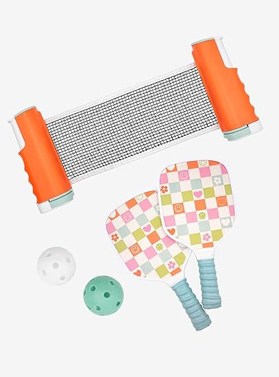 includes Net, Pickleball Balls, and Two Paddles | Pickleball Set Gifts for Women Men(paidlink Kan Jam, Pickleball Birthday, Pickleball Court, Vegas Baby, Paddles, Table Tennis, Entertaining Guests, The Net, Small Wedding