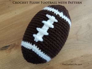 10 Free Crochet Football Patterns: Stuffed Football Free Crochet Pattern Crochet Football Pattern, Football Crochet, Crochet Rug Patterns Free, Crochet Football, Crochet Game, Crochet Lovey, Crochet Rug Patterns, Crochet Amigurumi Free Patterns, Crochet Amigurumi Free