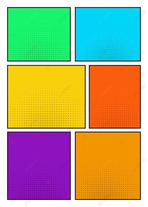 Square Lattice Pop Comic Style Background Cover Page Layout, Comic Style Background, Comic Book Background, Comic Strip Template, Comic Background, Colorful Template, Comic Template, Comic Book Frames, Blank Comic Book