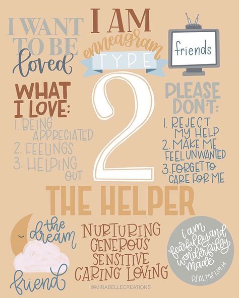 Where are my Type 2s? I love how amazing you are. Everyone should be blessed with a Type 2 in their life because they are all the most generous people I know. 💖 Tag your favorite #type2 below. . . . #enneagram #enneagram2 #enneagramtypes Personalidad Enfp, Enneagram Type 2, Enneagram Test, Enneagram 3, Enneagram 2, Enneagram 9, Feeling Unwanted, My Type, Enneagram Types