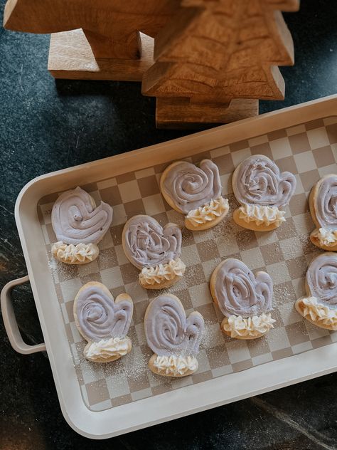 The Best Cut-Out Sugar Cookie With Cream Cheese Frosting - Nesting With Grace Sugar Cookie With Cream Cheese, Cookie With Cream Cheese Frosting, Cookie With Cream Cheese, Easy Christmas Art, Sugar Cookies With Cream Cheese, Miss Baker, Treats For Christmas, Cookies With Cream Cheese Frosting, The Best Sugar Cookies