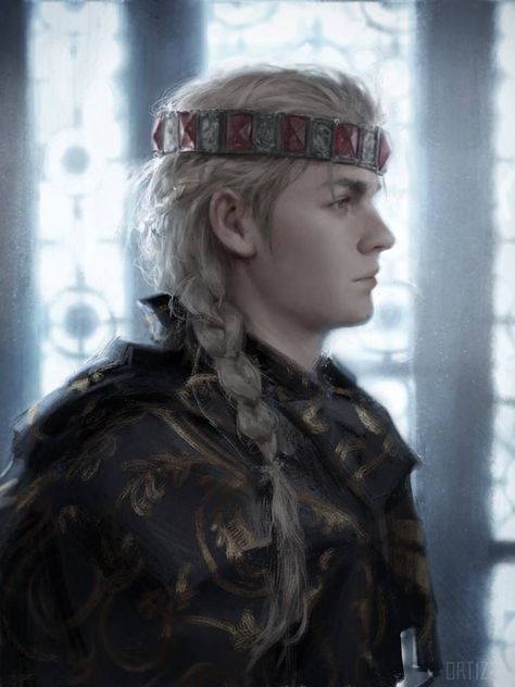 King Daeron I, the Young Dragon, pg 87., from the book A Song of Fire and Ice, by Karla Ortiz World Of Ice And Fire, Chase Stone, Karla Ortiz, Daeron Targaryen, Targaryen Art, Asoiaf Art, Targaryen Aesthetic, Ice And Fire, Game Of Thrones Art