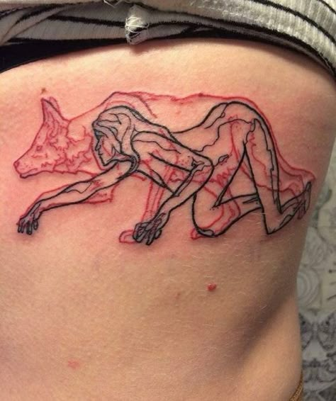 Warewolf Tattoo, Bichota Tattoo, Sketchbooks Inspiration, Wolf Tattoos For Women, Native Tattoos, Blackout Tattoo, Marvel Tattoos, Cat Tattoos, Hawaiian Tattoo