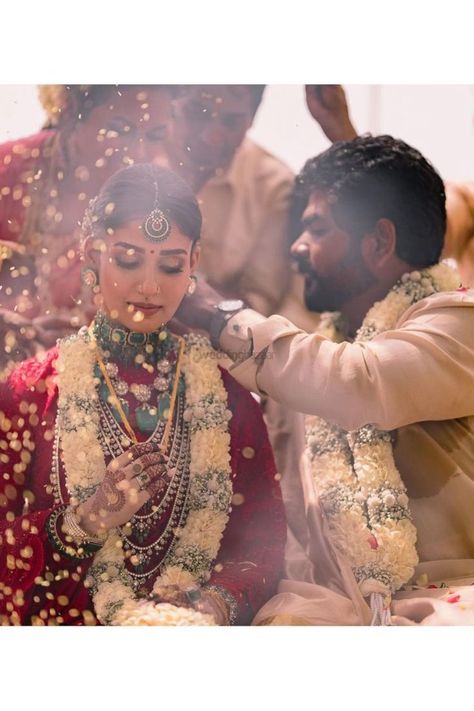 Nayanthara Wedding, Actress Wedding, Nayanthara Hairstyle, Wedding Lehenga Designs, Marriage Photos, South Indian Weddings, Bollywood Wedding, Bride And Groom Gifts, Indian Jewellery Design