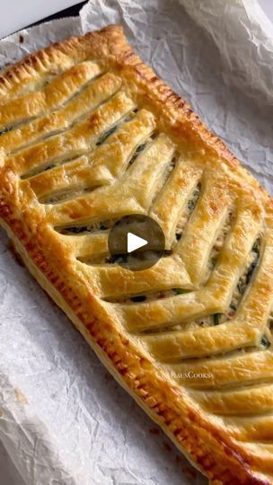 2.8K views · 2.7K reactions | Chicken & Spinach Pie Recipe 🥧

🎥 by @kauscooks

Follow @cuisinetrf for more 🥩

Recipe (serves 4)
- 1 puff pastry sheet
- 1 chicken breast (approx 250g)
- 1 shallot or small onion
- 3 cloves garlic
- 1 tbsp oil
- 1 tbsp butter
- 1.5 tbsp plain flour
- 250ml chicken stock
- 1 tsp dried oregano
- 1/2 tsp dried tarragon
- 1/4 tsp nutmeg powder
- 1 tsp red chilli flakes (optional)
- 1/2 tsp black pepper
- Salt to taste
- 100ml double cream
- 50g spinach

*Bake in a preheated oven at 200C/180C(fan) for 25-30 minutes or until golden brown

🔥🔥🔥

#meat #meatlovers #food #foodie #foodiegram #instafood #delicious #dinner #lunch #foodlover #tastyfood #explorepage #chickenpie #spinach #easyrecipes #kauscooks | Turf Recipes | kauscooks · Original audio Chicken Strudel Recipe, Chicken Puff Pastry Recipes, Spinach Pie Recipe, بطاطس مهروسة, Nutmeg Powder, Eclairs Dessert, Chicken And Pastry, Veggie Pies, Spinach Bake