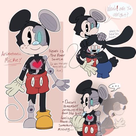 Felix X Oswald, Oswald And Mickey, Epic Mickey Fanart, Mickey And Oswald, Epic Mickey 2, Animaniacs Characters, Bear Sketch, Cute Drawlings, Epic Mickey