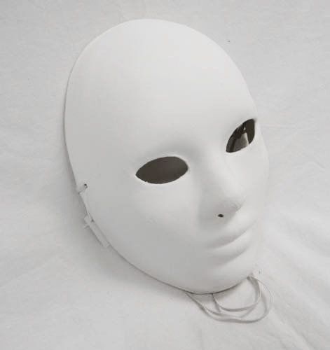 Plain White Mask, Kakegurui Aesthetic, Range Accessories, Prosthetic Mask, Ririka Momobami, Tiefling Bard, Blank Mask, Sal Fisher, Mask Aesthetic