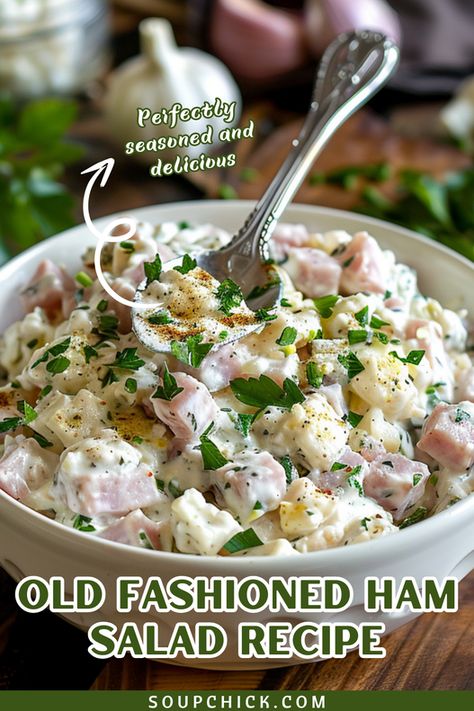 Old-Fashioned Ham Salad Recipe: A Nostalgic Favorite Homemade Ham Salad Recipes, Chopped Ham Salad, Ham Salad Recipe Easy, Ham Salad Recipe Pioneer Woman, Old Fashioned Ham Salad Recipe, Old Fashioned Ham, Ham Salad Recipe, Ham Salad Recipes, Savory Ham