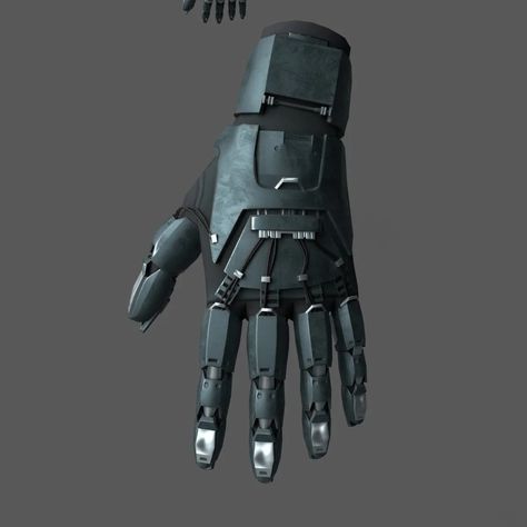 Futuristic Gloves, Magic Eye Pictures, Human Base, Robot Hand, Futuristic Armor, Tech Gloves, Arte Robot, Gloves Design, Medical Design