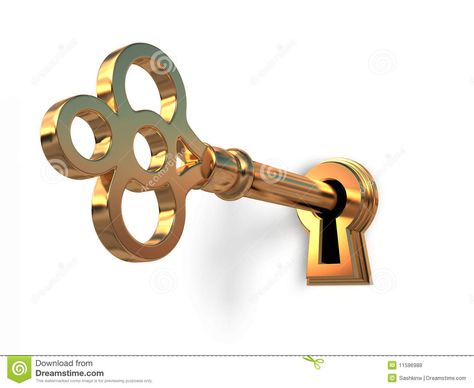 Golden key in keyhole. 3d render #Sponsored , #Advertisement, #AD, #key, #keyhole, #render, #Golden Thomas Jefferson Education, Golden Key, Angel Prayers, Prayer For The Day, Modern Fairytale, Dream Interpretation, Sitges, Locks & Key, Interesting Reads