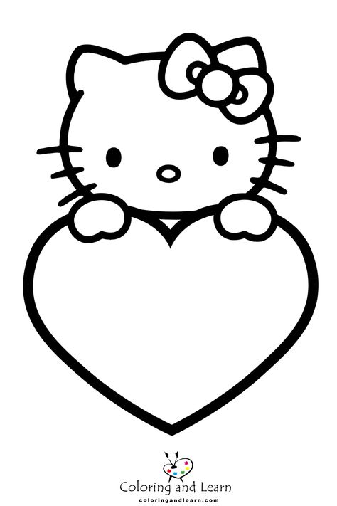 Hello Kitty Black Outline, Hello Kitty Spiderman Coloring Page, Hello Kitty And Spider Man Coloring Pages, Coloring Pages Hello Kitty And Friends, Hello Kitty Traceable, Hello Kitty Things To Draw, Mexican Things To Draw, Hello Kitty Outline Drawing, Cute Coloring Pages Hello Kitty