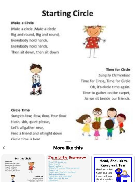 Preschool Circle Time Songs, Transition Songs For Preschool, Circle Songs, Songs Preschool, Preschool Transitions, Good Morning Song, Transition Songs, Circle Time Songs, Darling Clementine