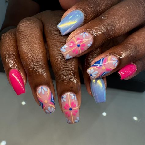 “Let’s get symmetrical 🩷🩵” . . . . . #nails #nailsofinstagram #nailart #nails💅 #nailinspo #nailsdesign #nailsart #nailpolish #nailswag #nailaddict #nailsbyphiana #stylishnails #trendynails #nailsnailsnails #nailsdesign #nailsinspo#dippowdernails #acrylicnails Trendy Nails, Swag Nails, Stylish Nails, Nail Inspo, Acrylic Nails, Nail Designs, Nail Polish, Nail Art, Nails