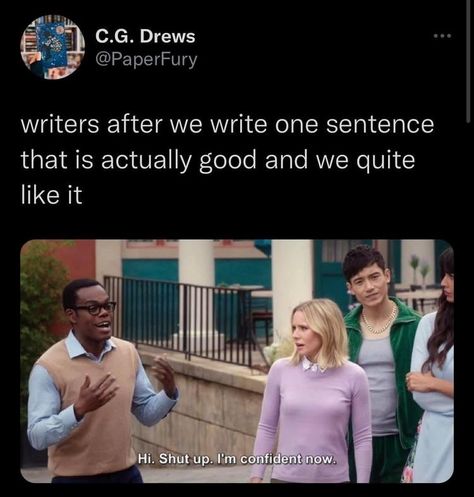 Writing Humor Being A Writer, Writers Humor, Become A Writer, Writer Problems, Writing Problems, Writer Memes, Writer Humor, Writing Humor, Quit My Job