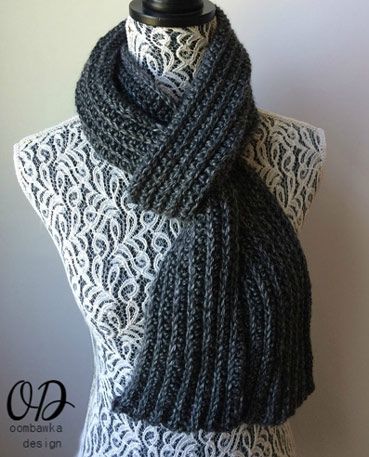 Free Crochet Patterns | Free Crochet Pattern Ribbed Scarf for Men - Free Crochet Patterns Men Scarf Crochet Pattern, Scarf Free Pattern, Crochet Mens Scarf, Simple Scarf Crochet Pattern, Crochet Men, Scarf For Men, Crocheted Scarf, Ribbed Scarf, Scarf Patterns