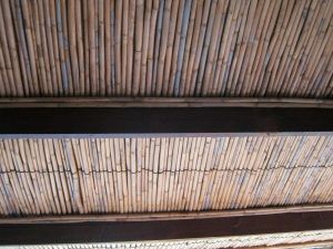 Reed Ceiling Reed Ceiling, Man Shed, Pergola Lighting, Pergola Garden, Diy Pergola, Pergola Shade, Ornamental Grasses, Grasses, House In The Woods