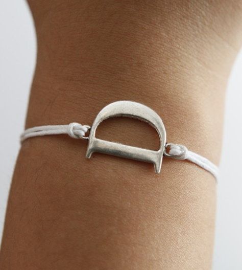 D Wax Cord Bracelet, M Letter, 3 Sisters, Dad Tattoos, Art And Literature, White Wax, Name Wallpaper, Unique Accessories, Letter D