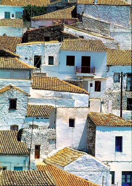 Greece Destinations, Roof Tops, Vernacular Architecture, Foto Tips, Small Village, Greek Island, Greece Travel, Greek Islands, Urban Landscape